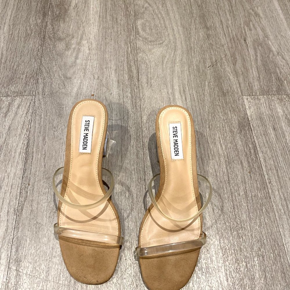 Steve Madden - Clear Sandals